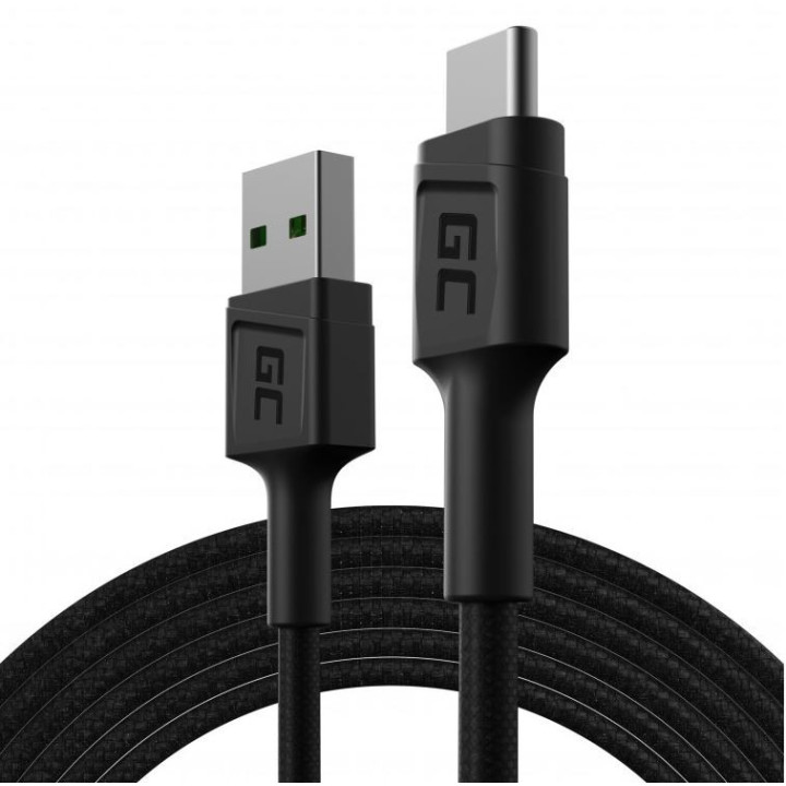 GREEN CELL KABGC19 kabel USB-A do USB-C PowerStream 200cm