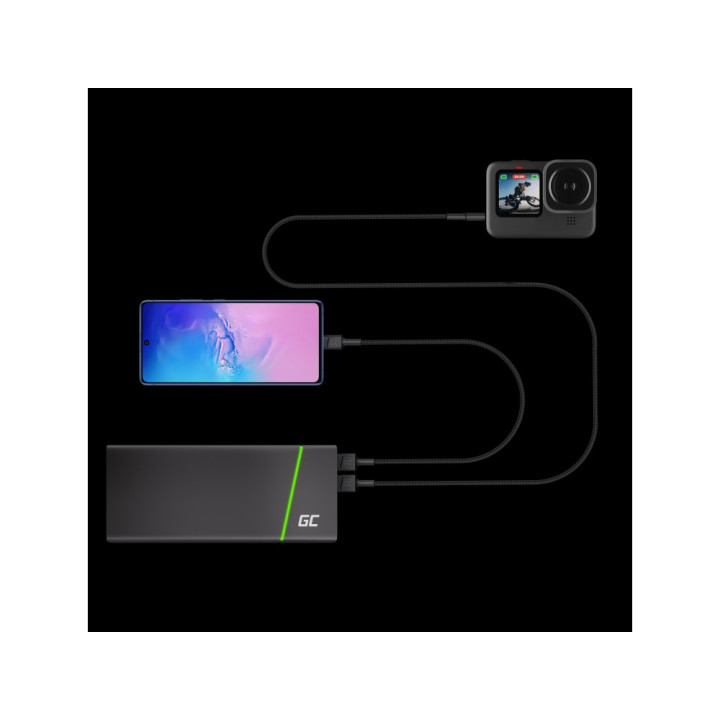GREEN CELL KABGC19 kabel USB-A do USB-C PowerStream 200cm