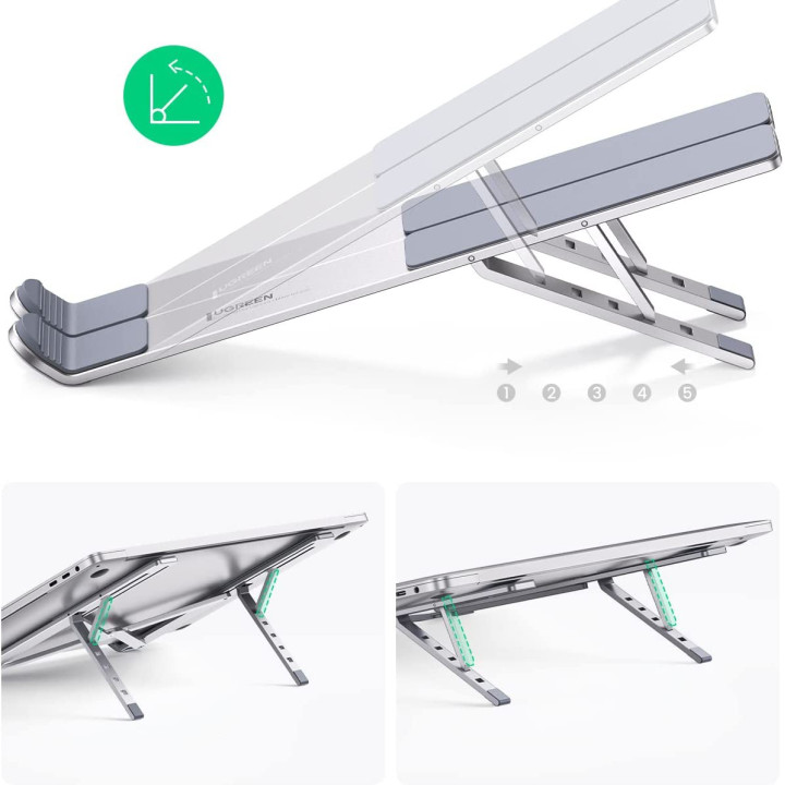 UGREEN 40289 Podstawka Pod Laptop LP451, 8-17', skladana