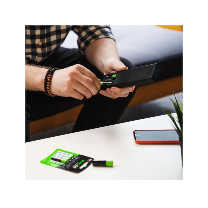 GREEN CELL GR08 Akumulatorki Paluszki 2x AAA HR03 800mAh