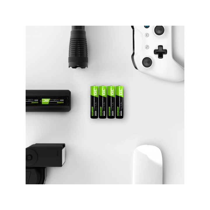 GREEN CELL GR08 Akumulatorki Paluszki 2x AAA HR03 800mAh