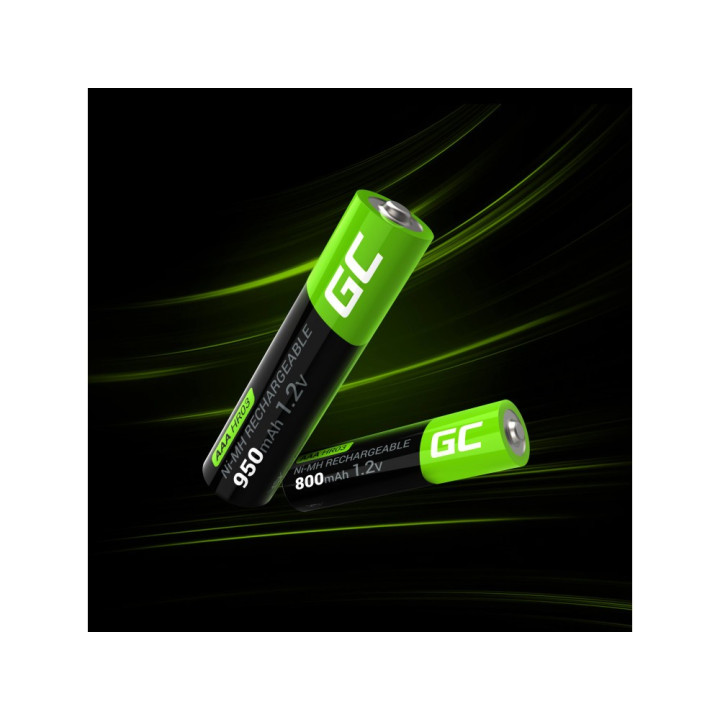 GREEN CELL GR08 Akumulatorki Paluszki 2x AAA HR03 800mAh
