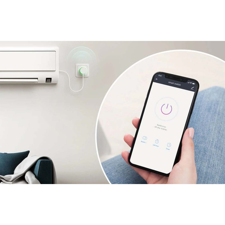 GOSUND EP2 Inteligentne gniazdko WiFi 2500W 10A