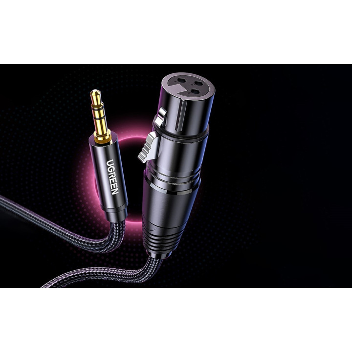 UGREEN 20244 Kabel XLR zenski do jack 3.5 meski - 2m