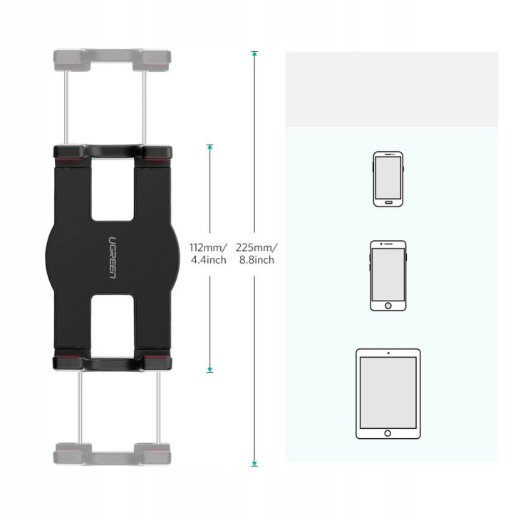 UGREEN 50394 Statyw z uchwytem na telefon/tablet