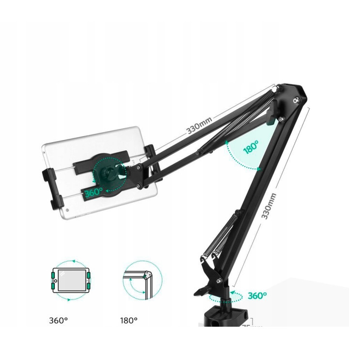UGREEN 50394 Statyw z uchwytem na telefon/tablet