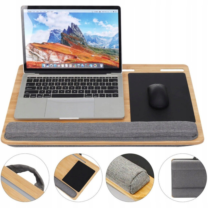 MOZOS ERGO-WOOD podstawka pod laptopa bambusowa