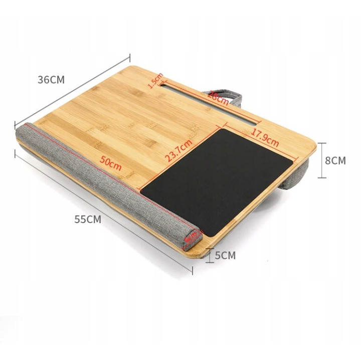MOZOS ERGO-WOOD podstawka pod laptopa bambusowa