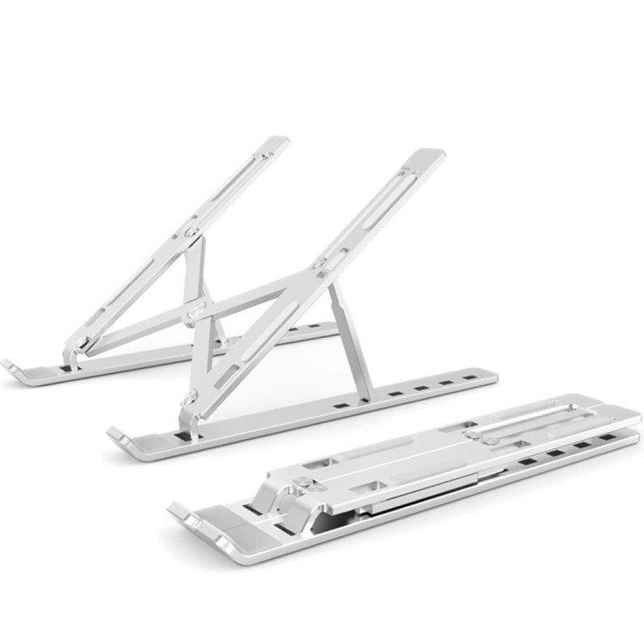 MOZOS N3-SV podstawka pod laptopa aluminiowa srebrna