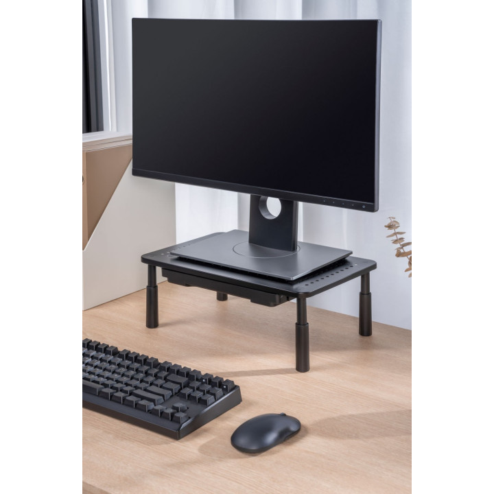 MOZOS SPM1 podstawka pod monitor z szuflada