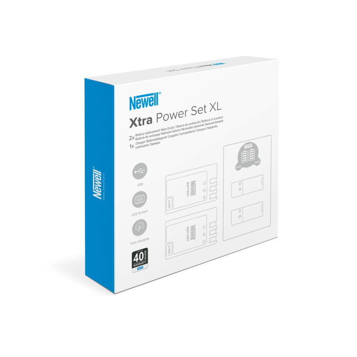 Newell DL-USB-C zestaw ladowarka i dwa akumulatory NP-FW50 S