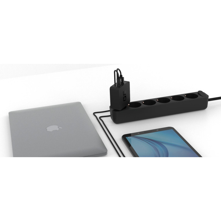 GREEN CELL CHAR10 Ladowarka sieciowa 45W PD z przewodem USB-