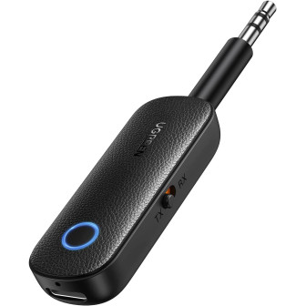 UGREEN 80893 odbiornik nadajnik bluetooth AUX CM403, Bluetooth 5.0 (czarny)