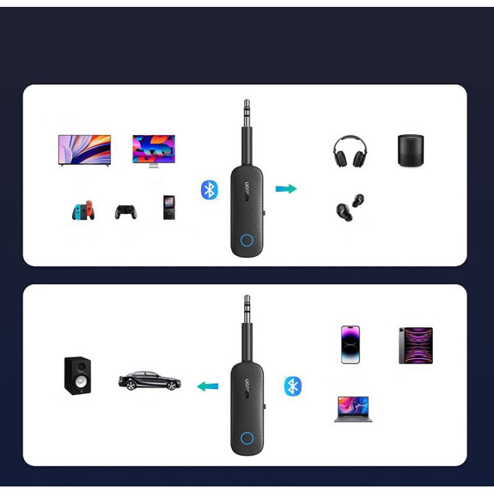 UGREEN 80893 odbiornik nadajnik bluetooth AUX CM403, Bluetoo