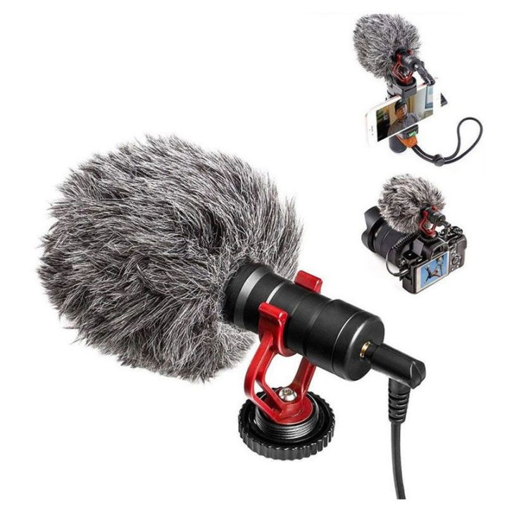 DNA CMIC mikrofon pojemnosciowy do kamery aparatu DSLR telef
