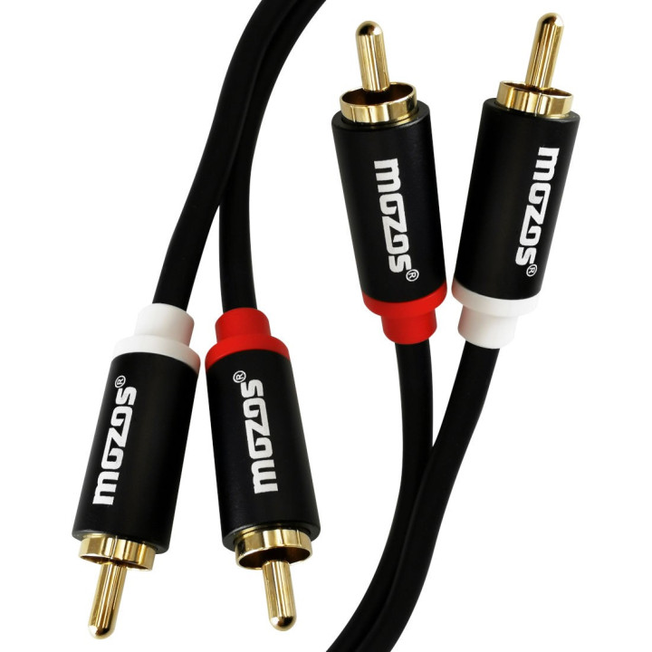 MOZOS MCABLE-2R2R kabel 2x RCA - 2x RCA 1m (2x cinch - 2x ci