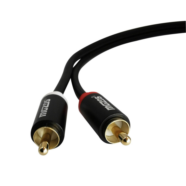 MOZOS MCABLE-2R2R kabel 2x RCA - 2x RCA 1m (2x cinch - 2x ci