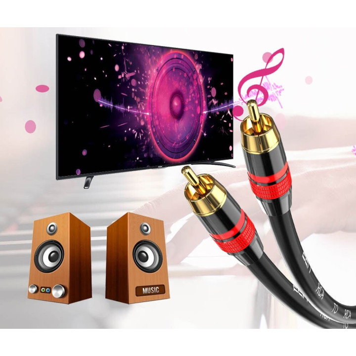 MOZOS MCABLE-RR kabel RCA-RCA 3m (cinch-cinch)