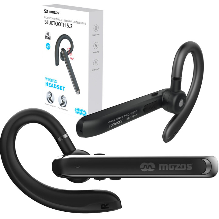 MOZOS 880 bezprzewodowa sluchawka do rozmów Bluetooth 5.2
