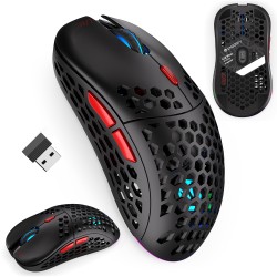 ENDORFY LIX Plus Wireless mysz bezprzewodowa czarna PAW3370