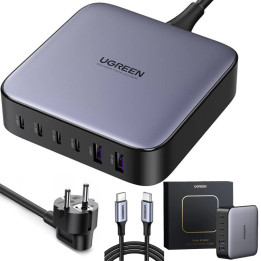 UGREEN 40914 Ladowarka sieciowa 200W GaN 2xUSB-A, 4xUSB-C