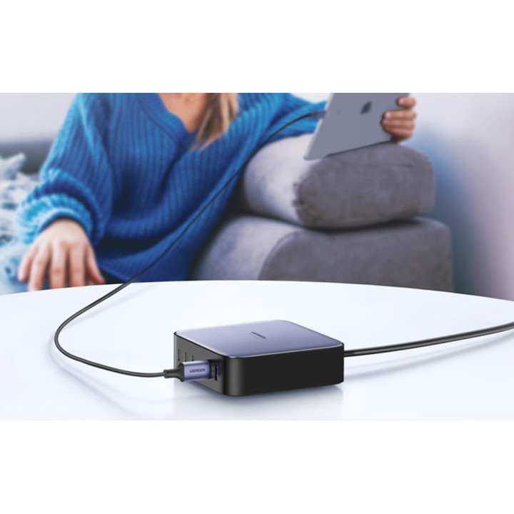 UGREEN 40914 Ladowarka sieciowa 200W GaN 2xUSB-A, 4xUSB-C