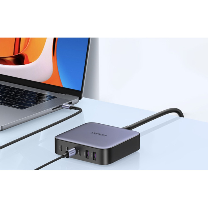 UGREEN 40914 Ladowarka sieciowa 200W GaN 2xUSB-A, 4xUSB-C