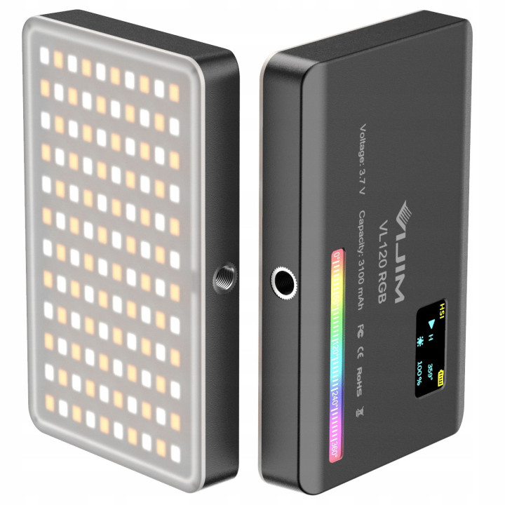Ulanzi VL120 lampa LED RGB WB (2500 K - 9000 K)