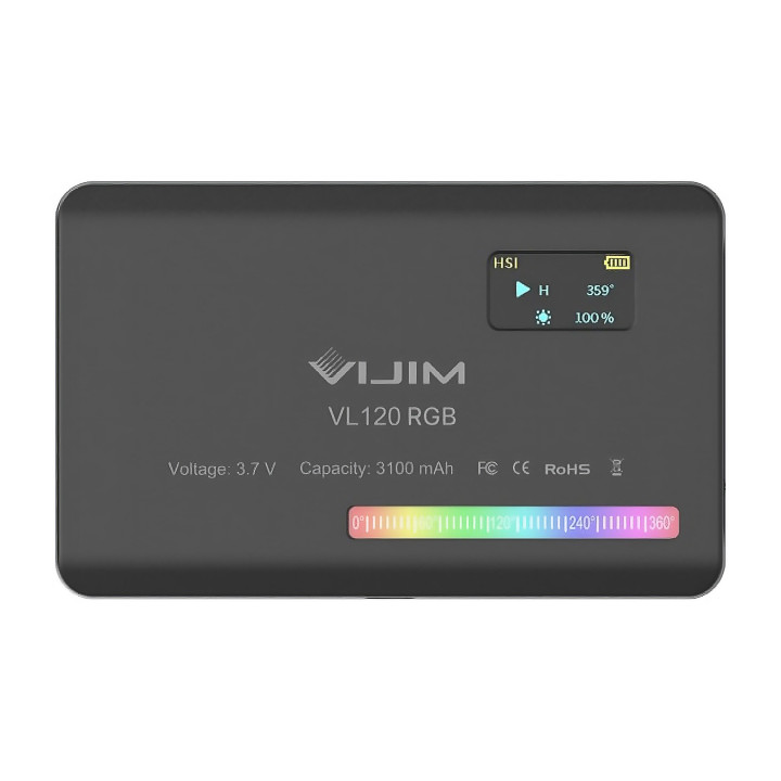Ulanzi VL120 lampa LED RGB WB (2500 K - 9000 K)