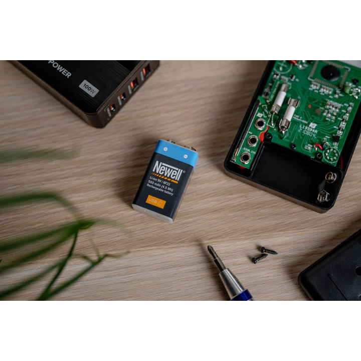 NEWELL akumulator 9 V USB-C 500 mAh