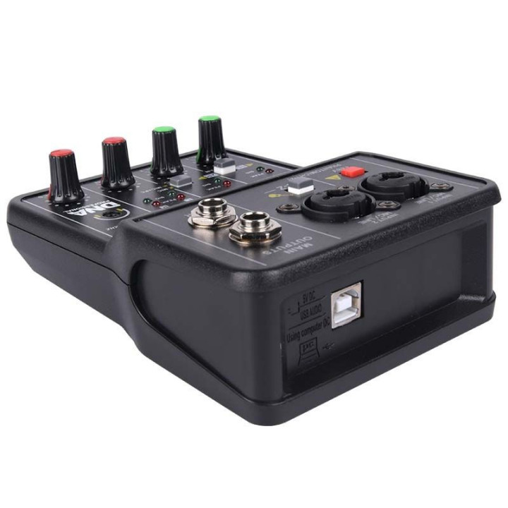 DNA MIX 2 mikser 2-kanalowy phantom interfejs USB