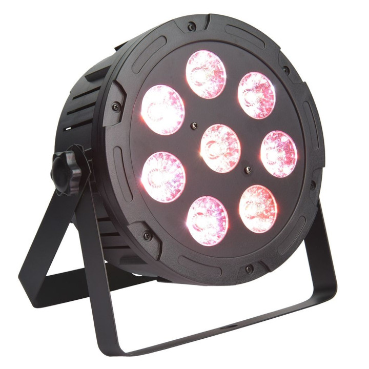 LIGHT4ME Penta Par 8x12W MKII RGBWA LED slim