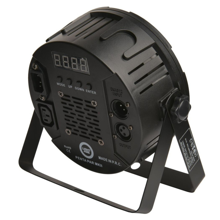 LIGHT4ME Penta Par 8x12W MKII RGBWA LED slim