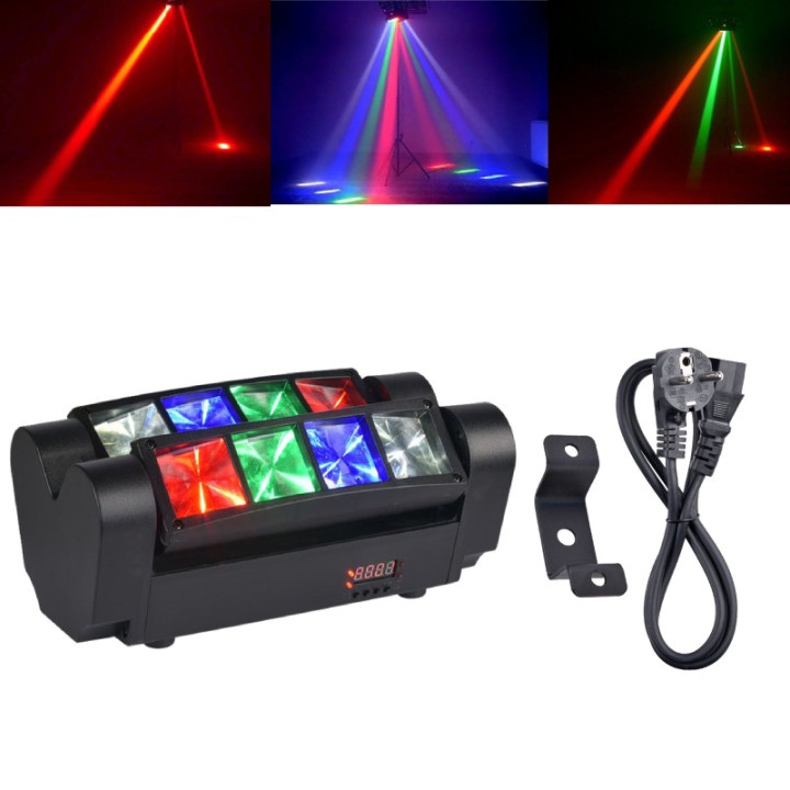 LIGHT4ME Spider MKII Turbo efekt swietlny led 8x3W