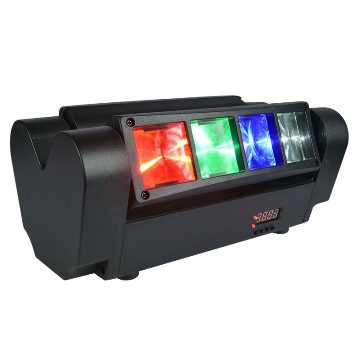 LIGHT4ME Spider MKII Turbo efekt swietlny led 8x3W