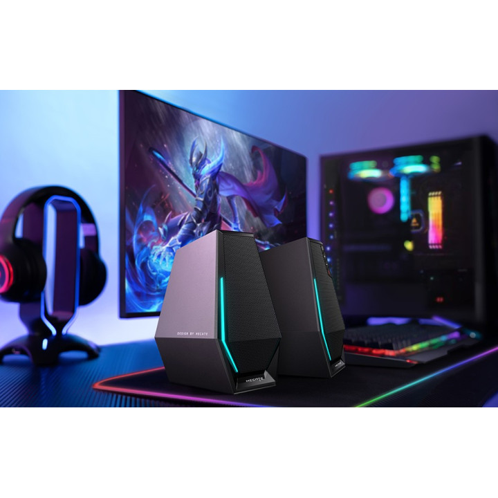 EDIFIER HECATE G1500 Black zestaw stereo USB Bluetooth RGB c