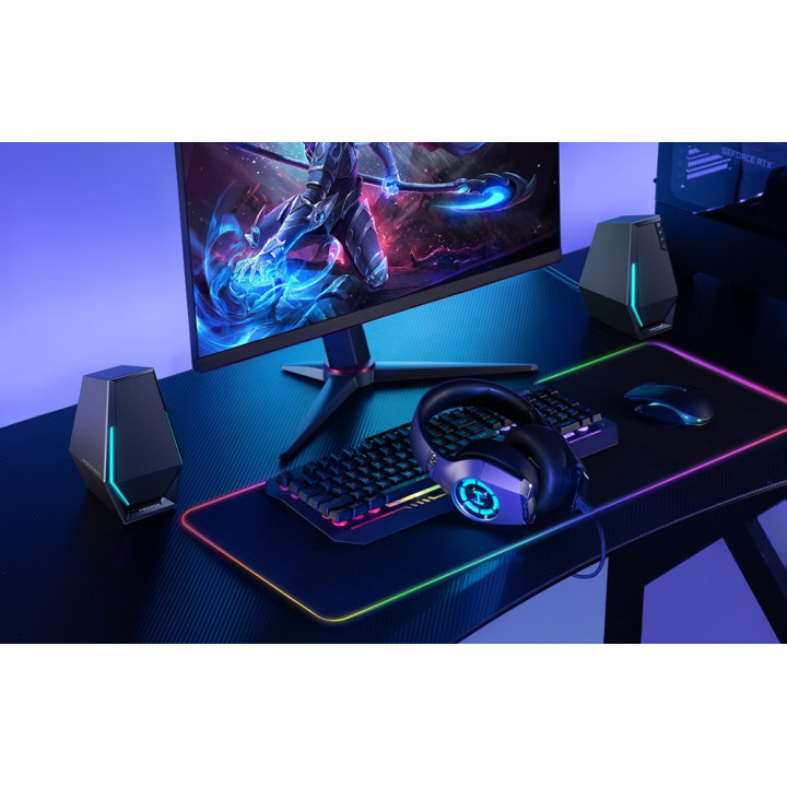 EDIFIER HECATE G1500 Black zestaw stereo USB Bluetooth RGB c