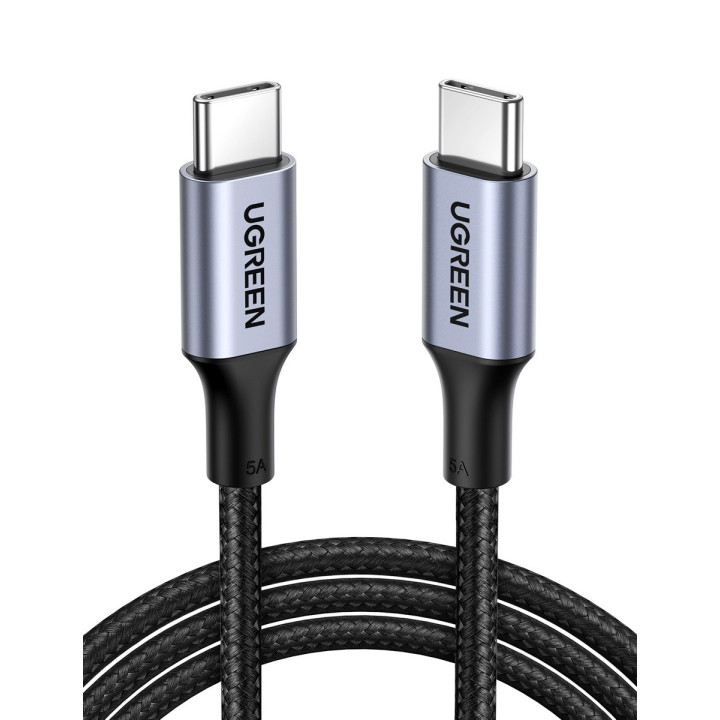 UGREEN 90120 kabel USB-C do USB-C 100W 3m czarny