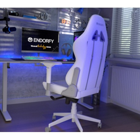 ENDORFY Scrim Onyx White fotel gamingowy biały