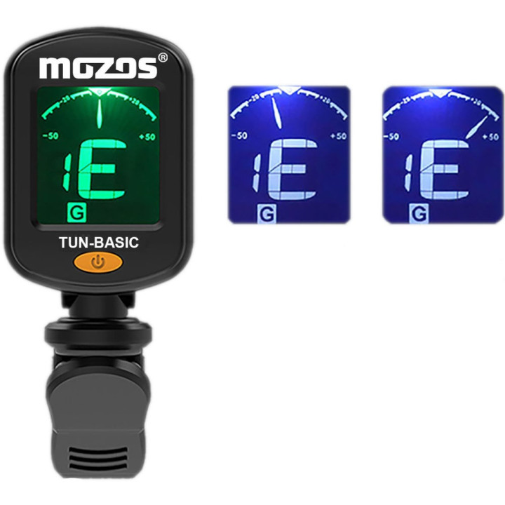 MOZOS TUNER BASIC stroik do instrumentów strunowych