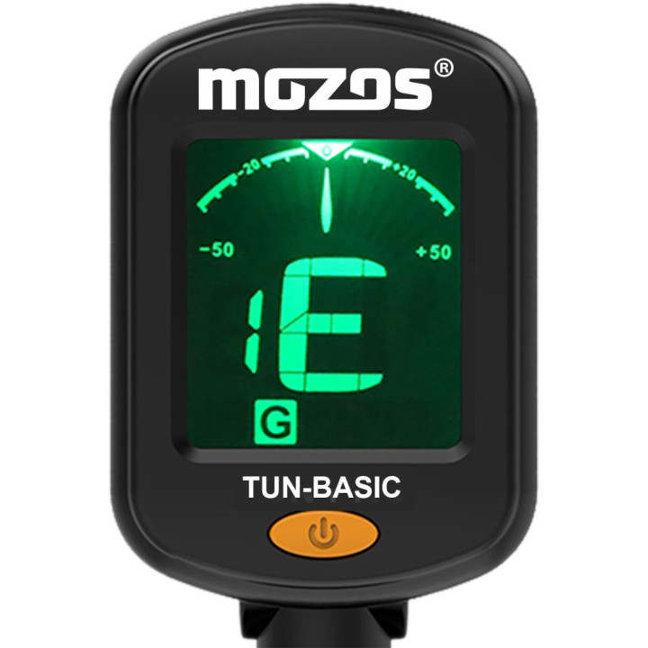 MOZOS TUNER BASIC stroik do instrumentów strunowych
