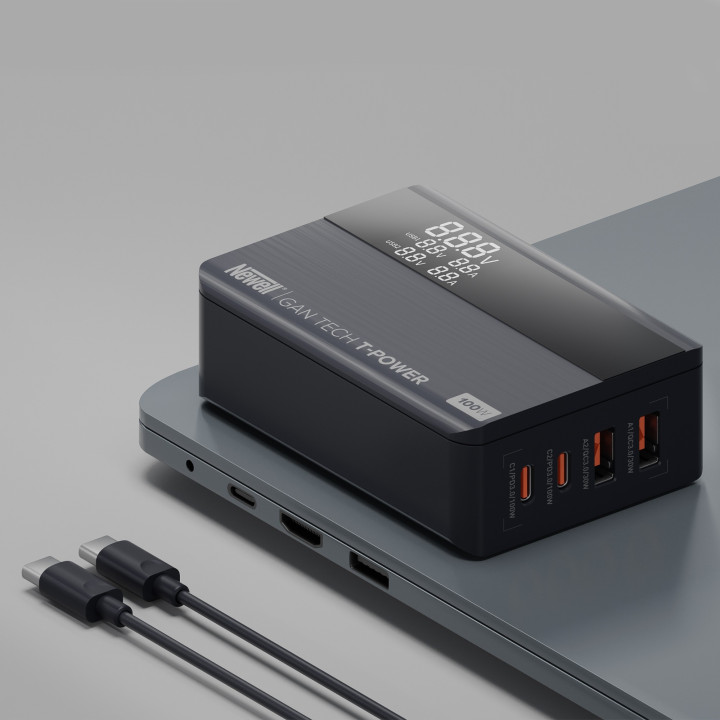NEWELL ladowarka sieciowa GaN Tech T-power 100 W