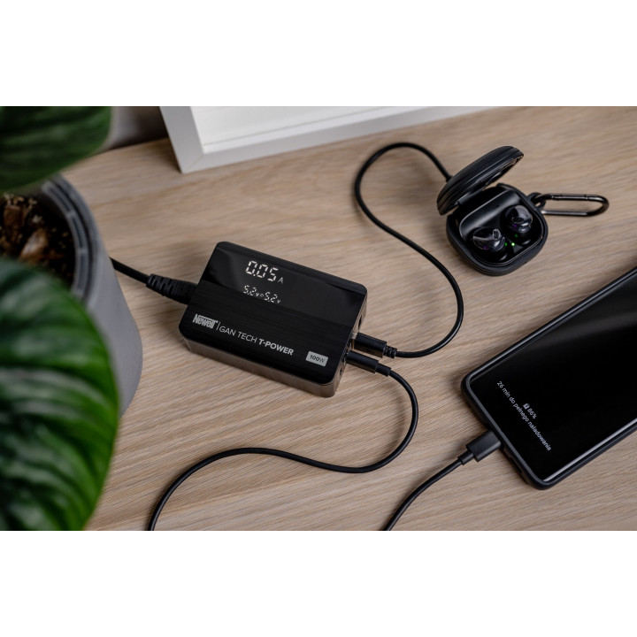 NEWELL ladowarka sieciowa GaN Tech T-power 100 W