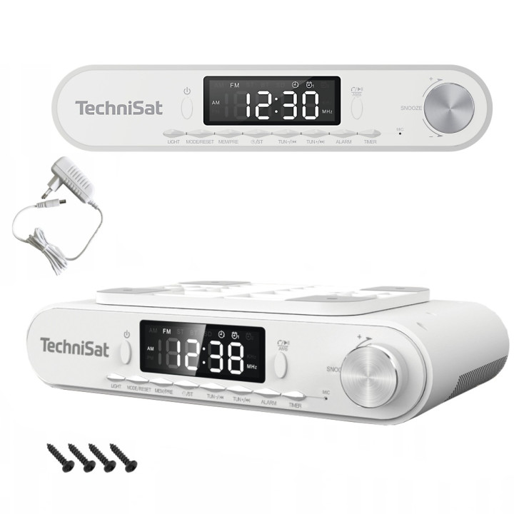 TECHNISAT 76-4978-10 Kitchen radio podwieszane kolor bialy