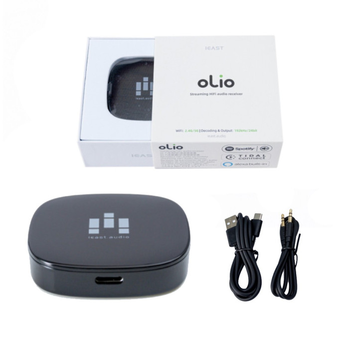 iEAST OlioStream 1 odtwarzacz sieciowy wifi bluetooth czarny