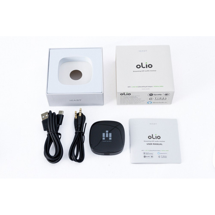 iEAST OlioStream 1 odtwarzacz sieciowy wifi bluetooth czarny