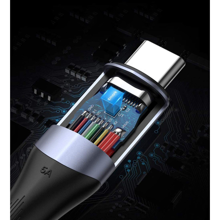 UGREEN 80150 Kabel USB-C 3.1 PD  100W, 10Gbps, 1m
