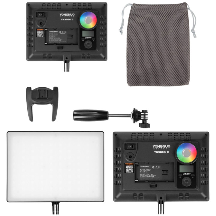 YONGNUO YN300 Air II Lampa LED RGB WB (3200 K - 5600 K)