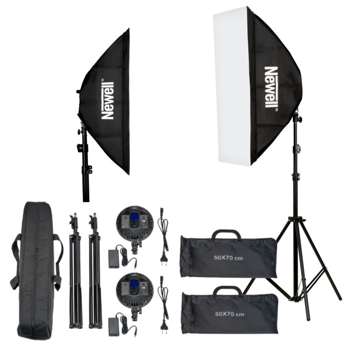 NEWELL Sparkle zestaw oswietleniowy LED do fotografii produk