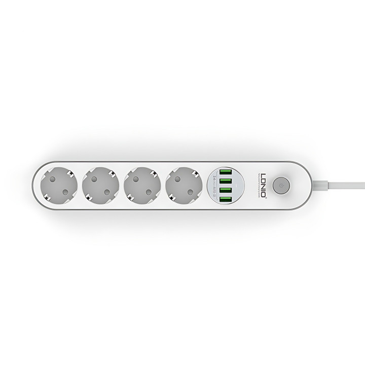 LDNIO SE4432 listwa zasilajaca z ladowarka USB